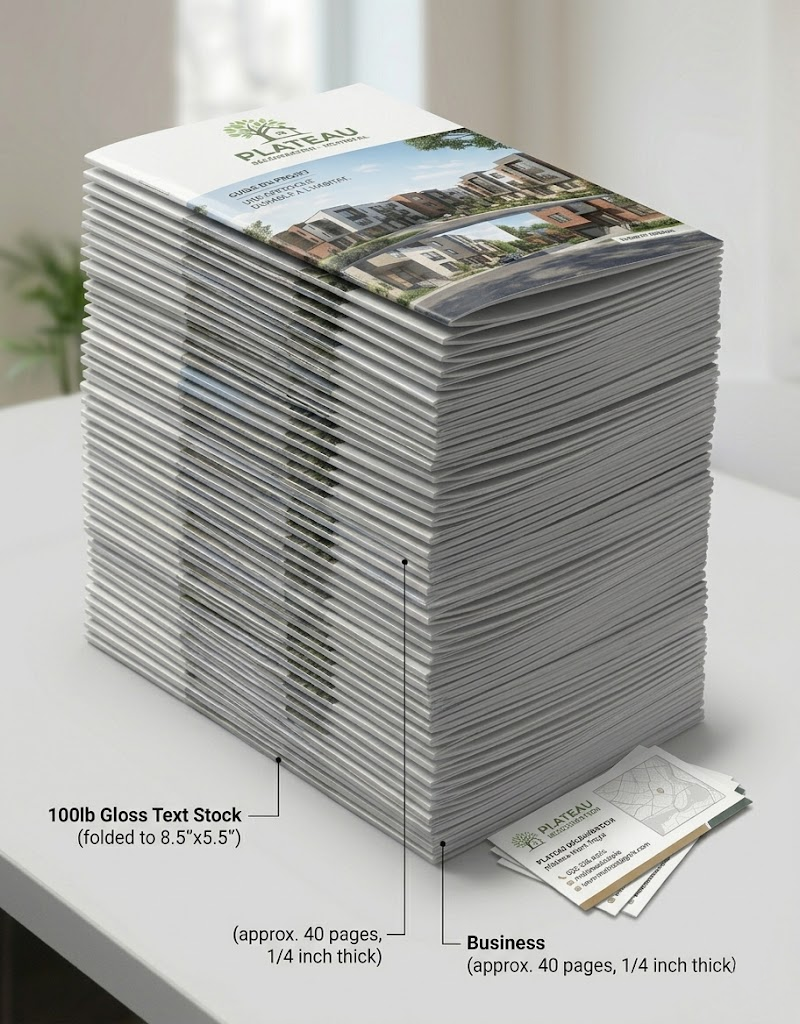 Booklets 100lb Gloss Text - 8.5x5.5 Professional Design Services & Printing online store Canada - Design X Print Canada www.xdesigner.ca