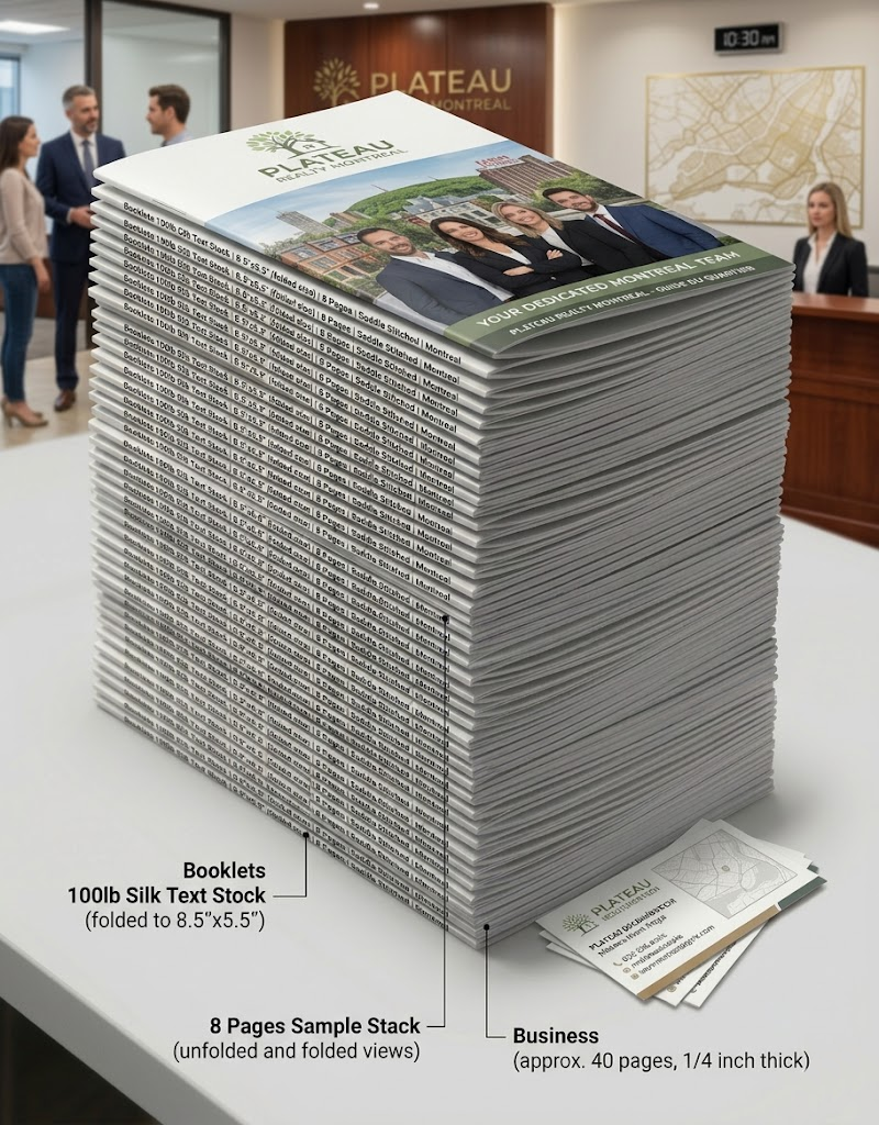 Booklets 100lb Silk Text - 8.5x5.5 Professional Design Services & Printing online store Canada - Design X Print Canada www.xdesigner.ca