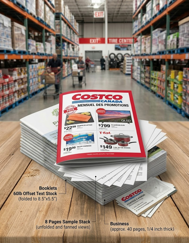 Booklets 60lb Offset Text - 8.5x5.5 Professional Design Services & Printing online store Canada - Design X Print Canada www.xdesigner.ca