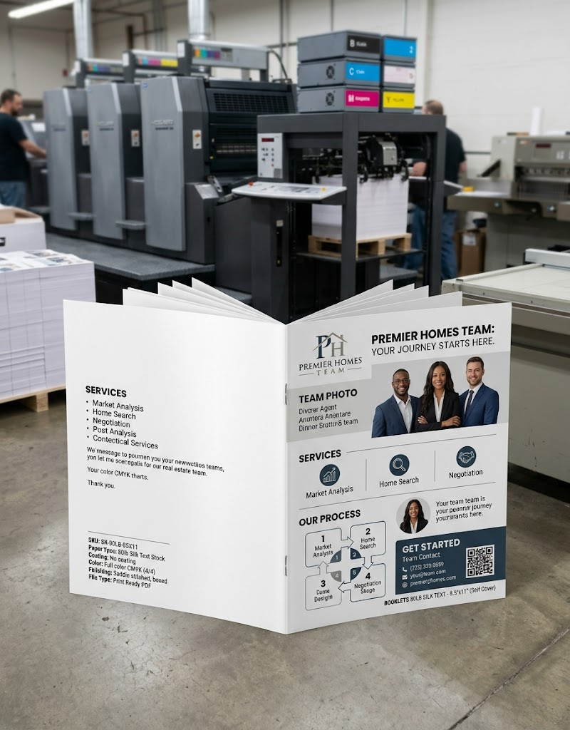 Booklets 80lb Silk Text- 8.5 x 11 Professional Design Services & Printing online store Canada - Design X Print Canada www.xdesigner.ca