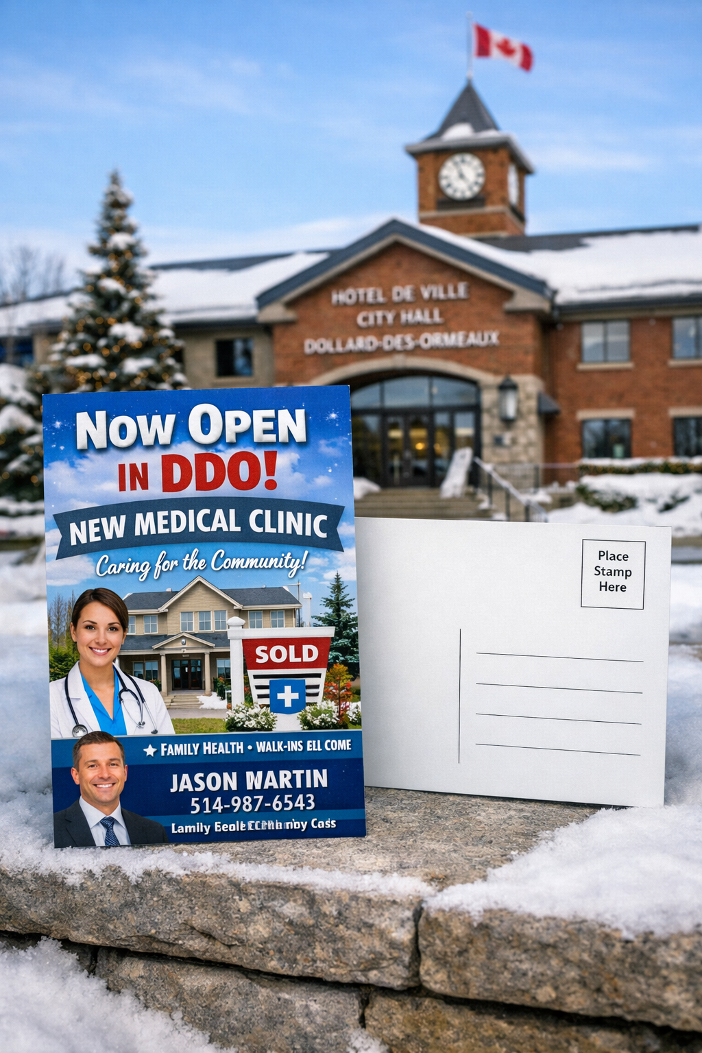 Custom Printing & Design Services Canada Design X Print Canada Postcards 14PT + Matte Finish