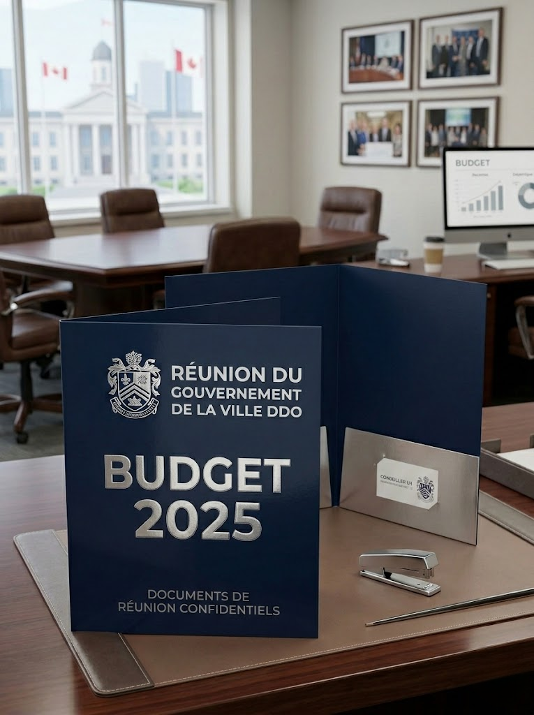 Presentation Folders - Metallic Foil Finish 14PT Professional Design Services & Printing online store Canada - Design X Print Canada www.xdesigner.ca