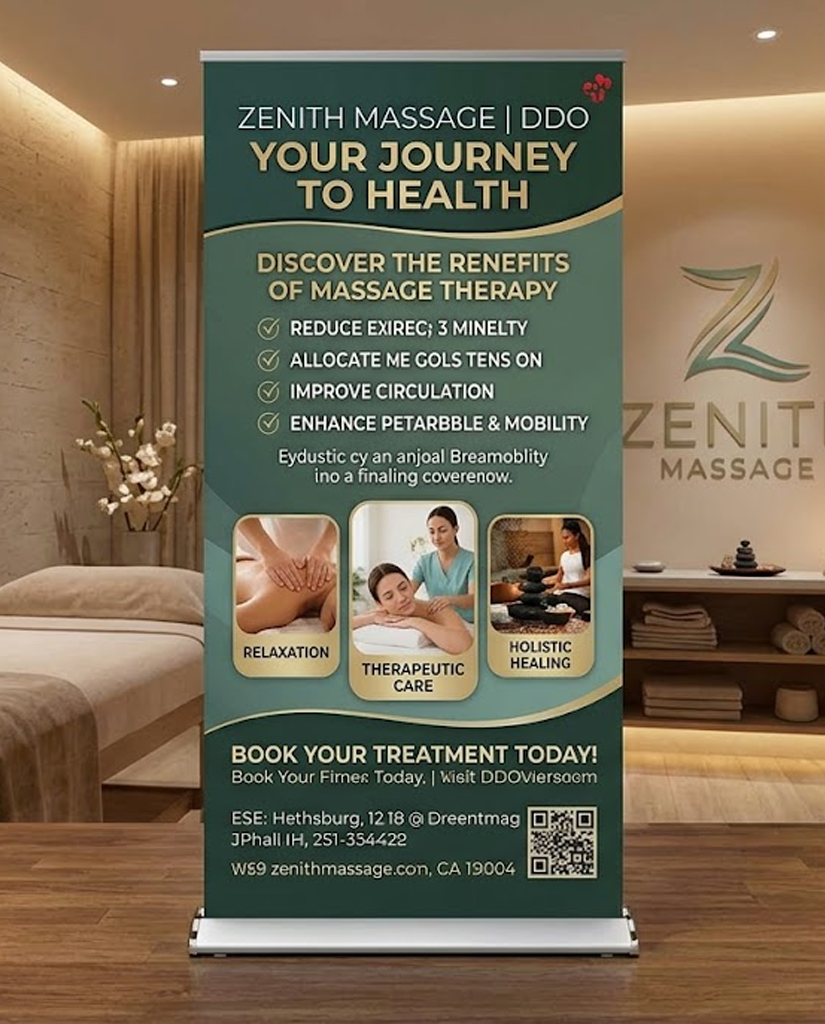 Pull Up Banners 48x80.50 - 13oz Matte Vinyl - Wide Premium Premium Professional Design Services & Printing online store Canada - Design X Print Canada www.xdesigner.ca