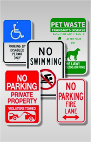 custom marketing business promotional Aluminum Signs design online printing Canada