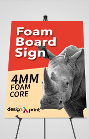 custom marketing business promotional Foam Board design online printing Canada