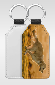 custom marketing business promotional Keychains PU Leather design gift idea online printing Canada