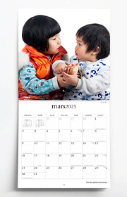 custom marketing business promotional Wall Calendars design online printing Canada