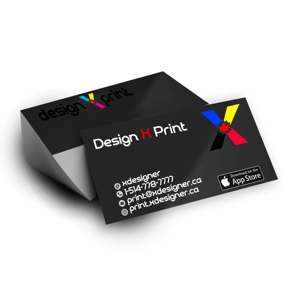 business card design print shop online canada xdesigner ca