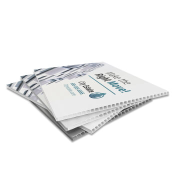 Coroplast Yard Signs H-Stand Compatible - 10mm design print shop online canada xdesigner ca