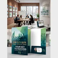 Presentation Folders - Standard 14PT + AQ Premium Professional Design Services & Printing online store Canada - Design X Print Canada www.xdesigner.ca